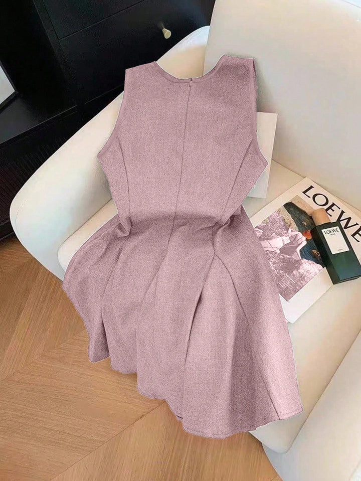 Rochie midi SHEIN, roz