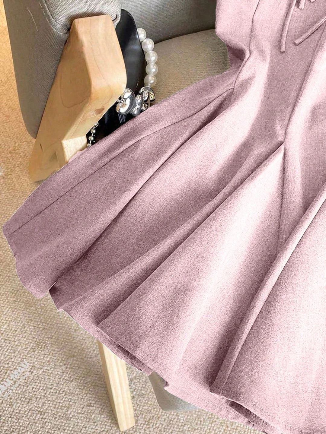 Rochie midi SHEIN, roz