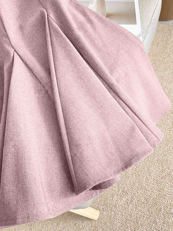 Rochie midi SHEIN, roz