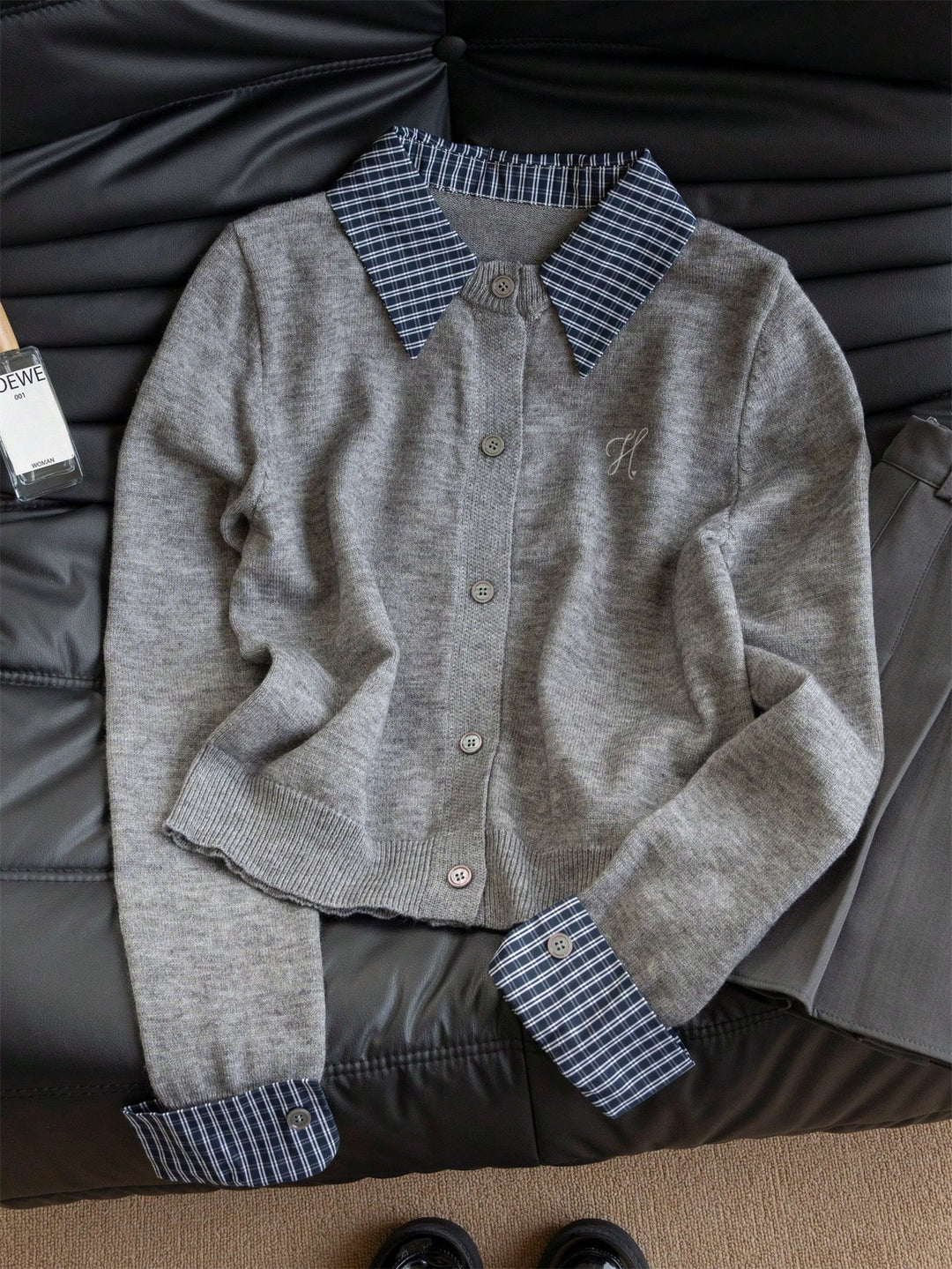 Cardigan SHEIN, gri