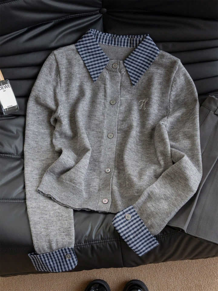 Cardigan SHEIN, gri