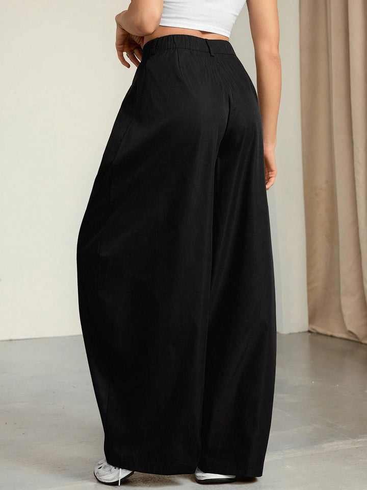 Pantaloni SHEIN, negru
