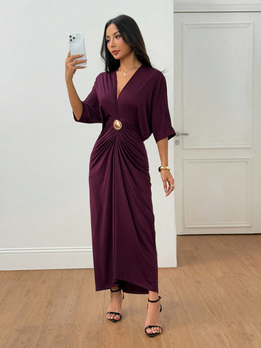 Rochie maxi SHEIN, mov