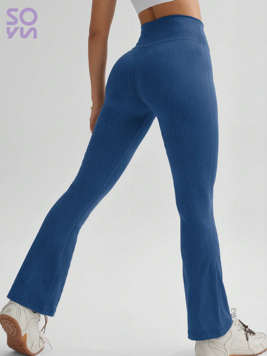 Pantaloni SHEIN, albastru