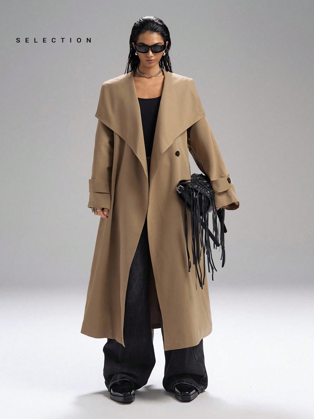 Trench SHEIN, verde