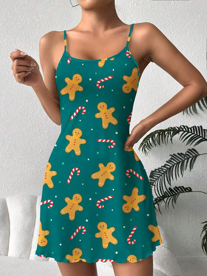 Rochie de noapte SHEIN, verde