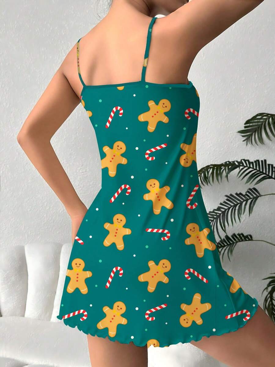 Rochie de noapte SHEIN, verde