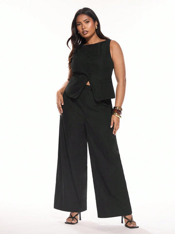 Costum SHEIN, negru