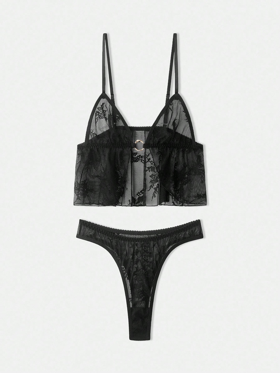 Set lenjerie intimă SHEIN, negru