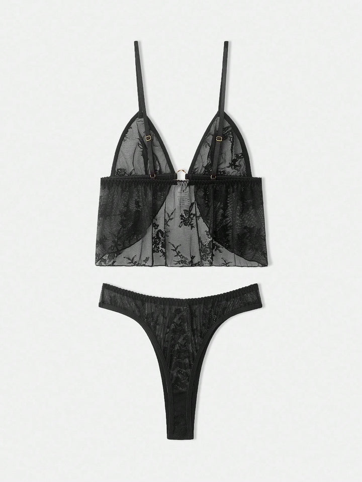 Set lenjerie intimă SHEIN, negru