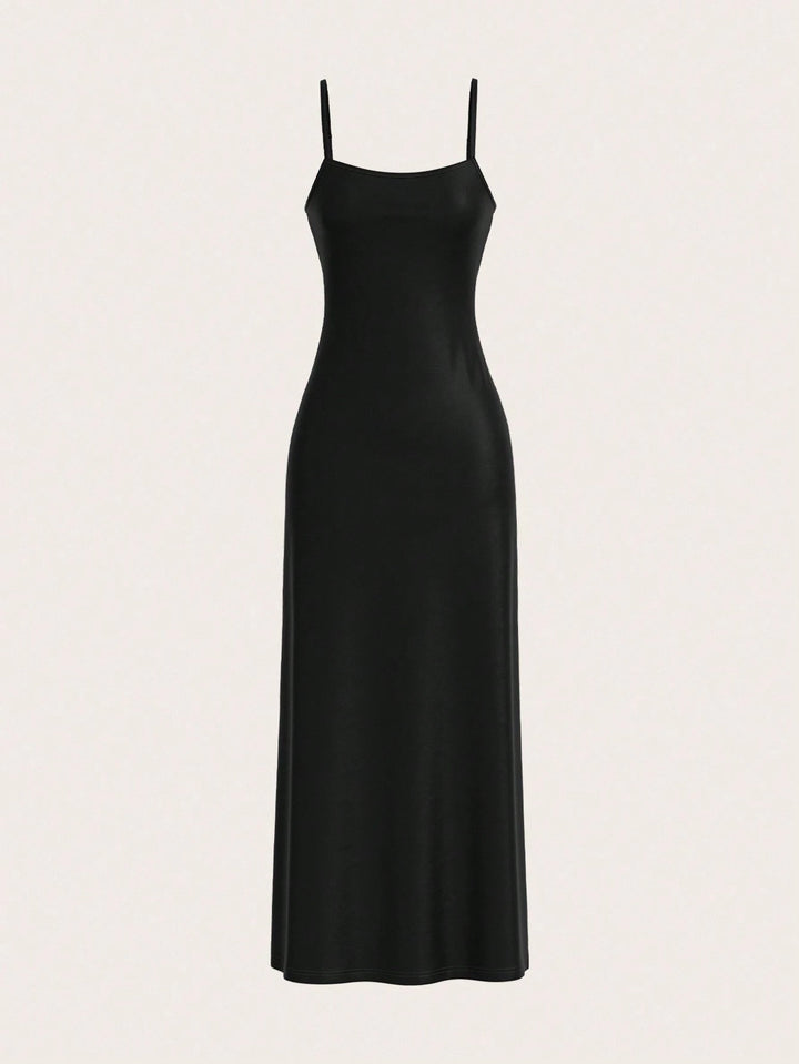 Rochie maxi SHEIN, negru