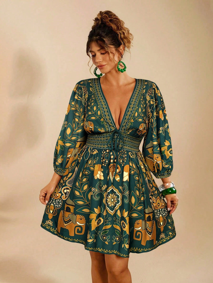 Rochie SHEIN, verde