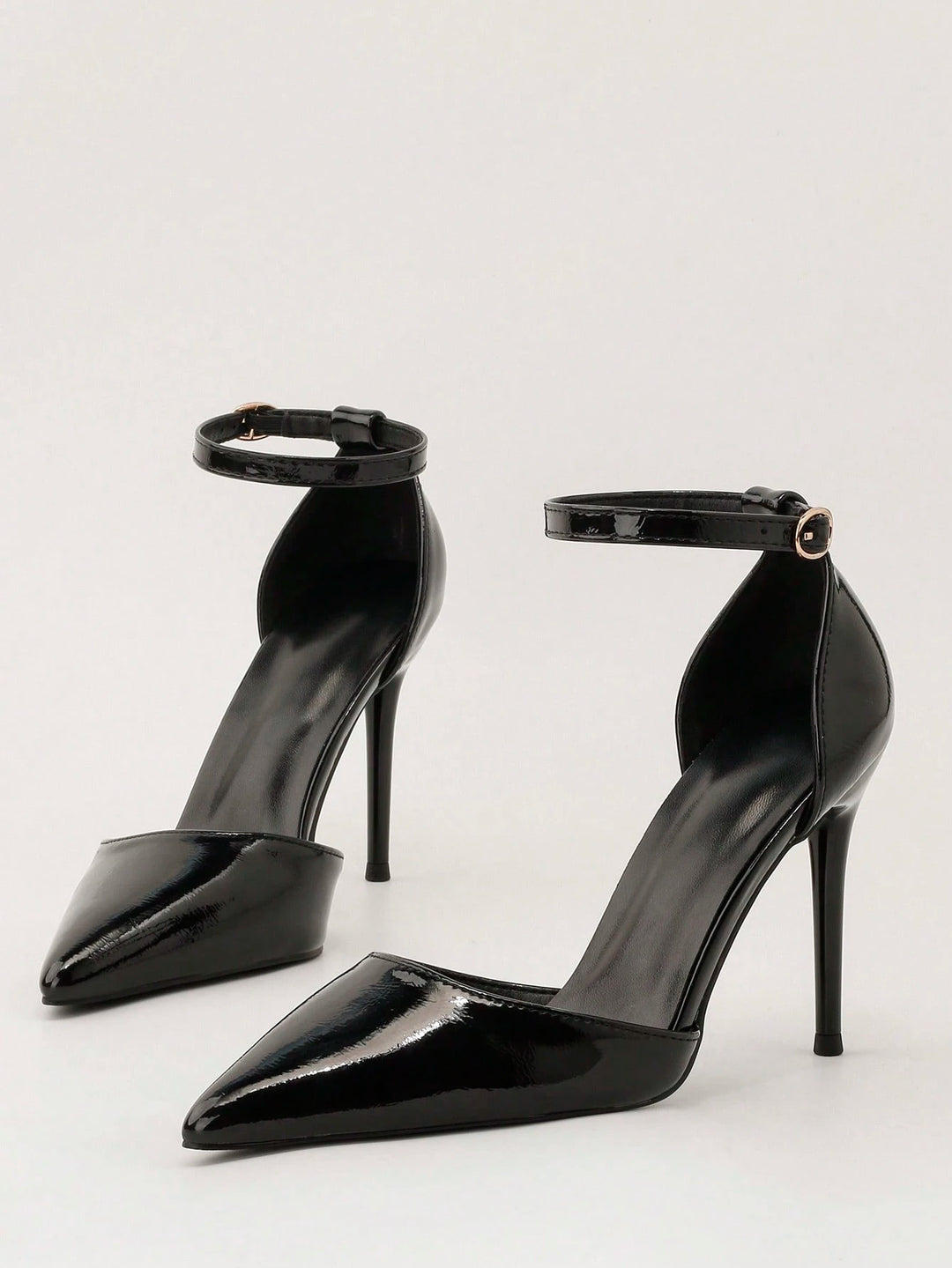 Pantofi cu toc SHEIN, negru