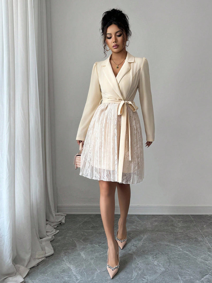 Rochie mini SHEIN, crem