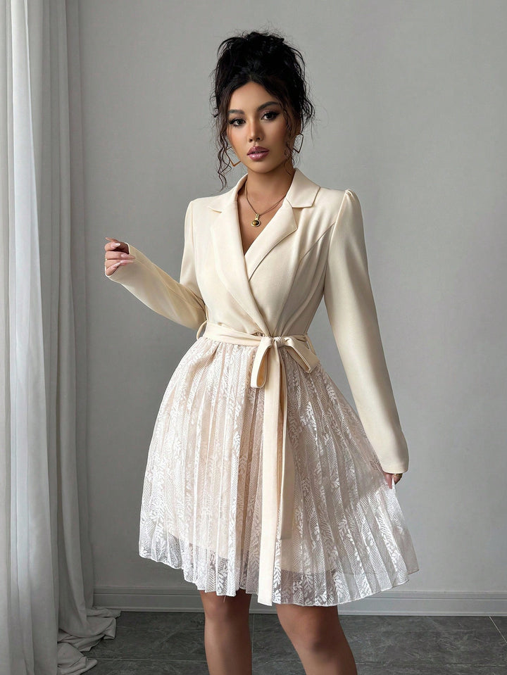 Rochie mini SHEIN, crem