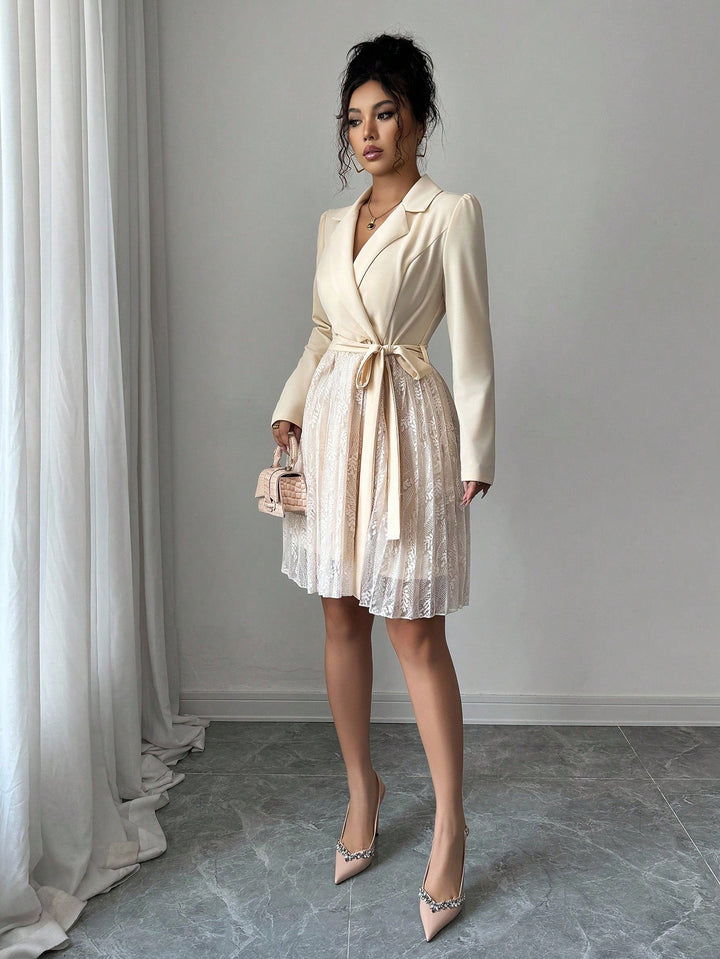 Rochie mini SHEIN, crem