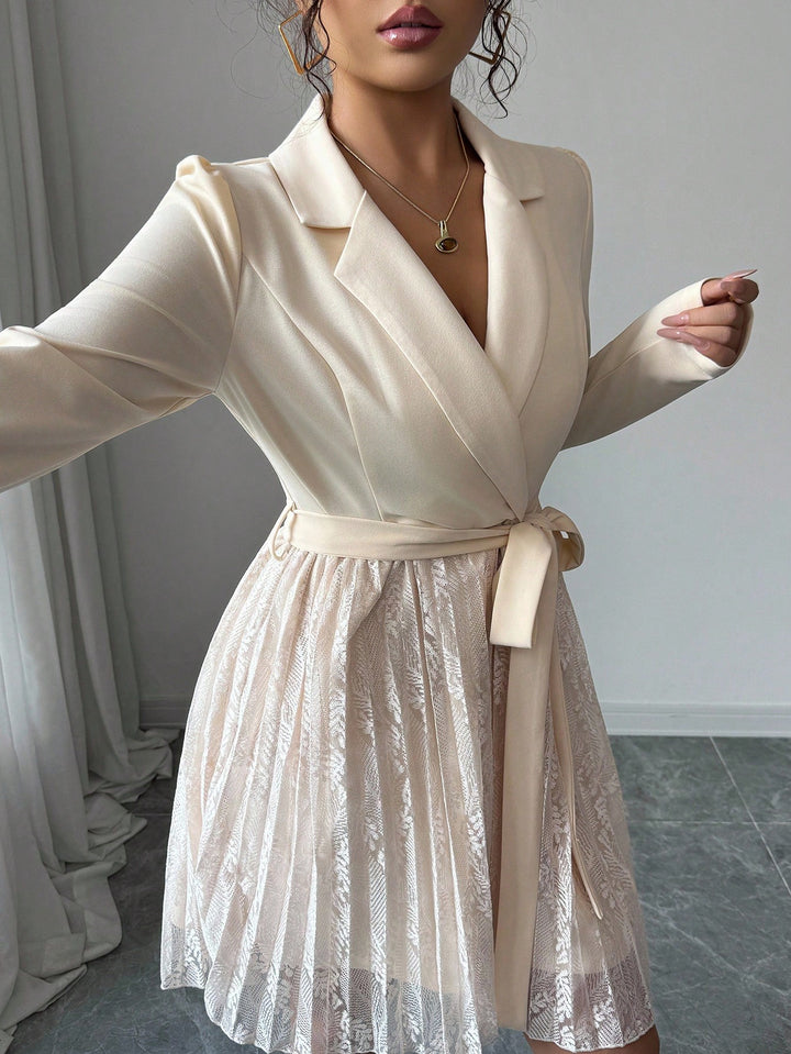 Rochie mini SHEIN, crem