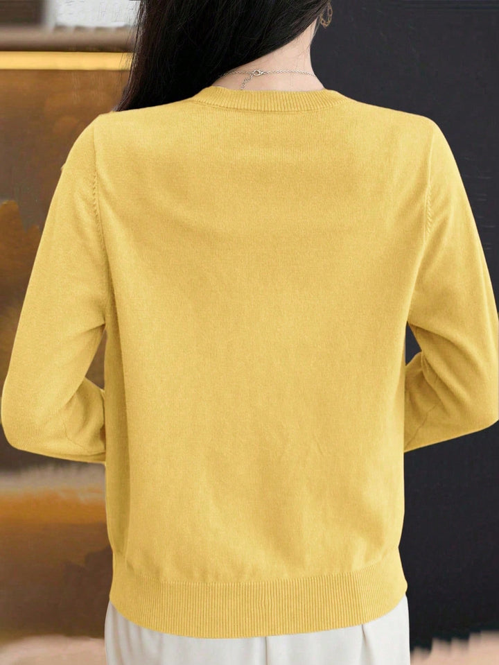 Cardigan SHEIN, galben