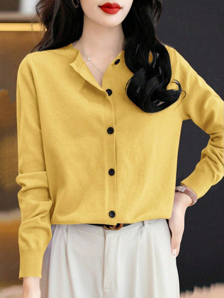 Cardigan SHEIN, galben