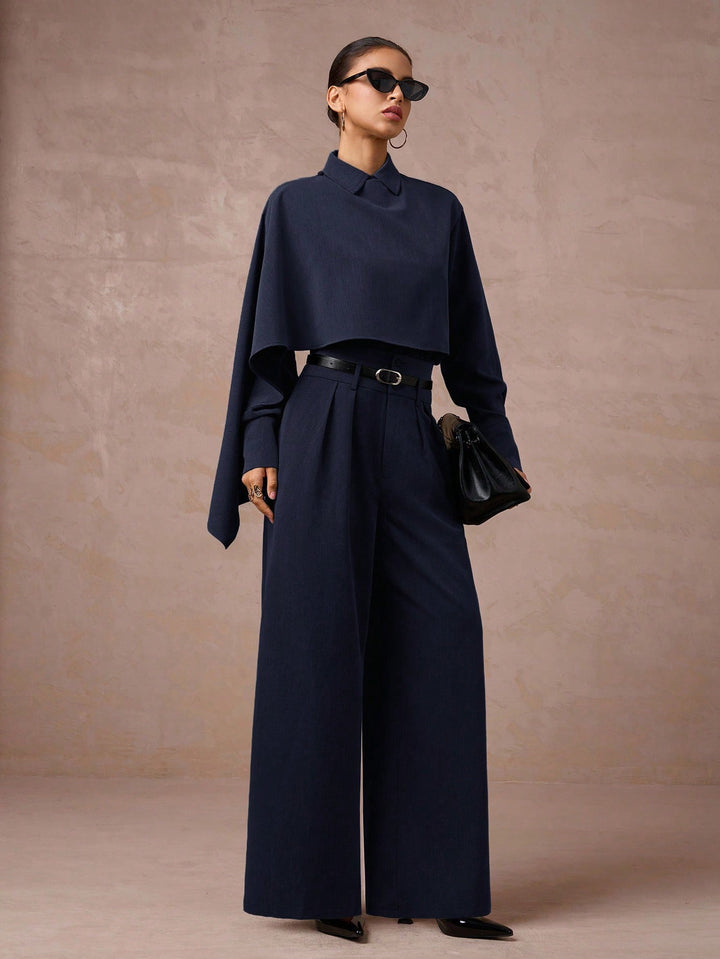 Costum SHEIN, albastru