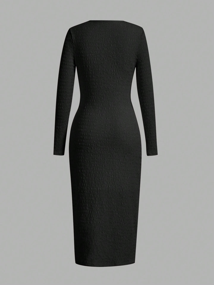 Rochie maxi SHEIN, negru
