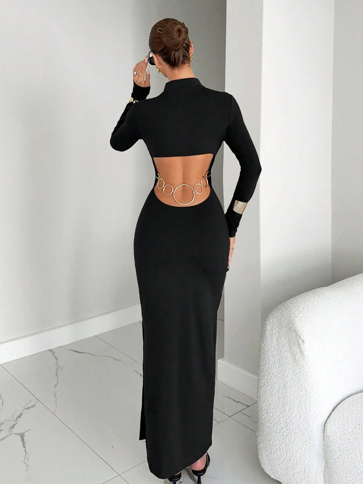 Rochie maxi SHEIN, negru