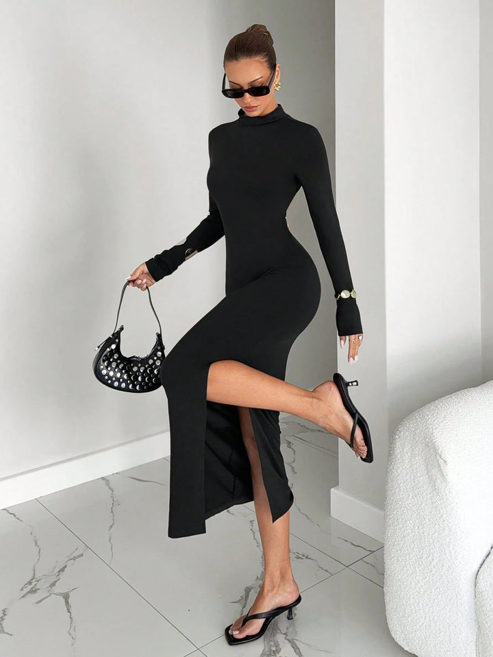 Rochie maxi SHEIN, negru