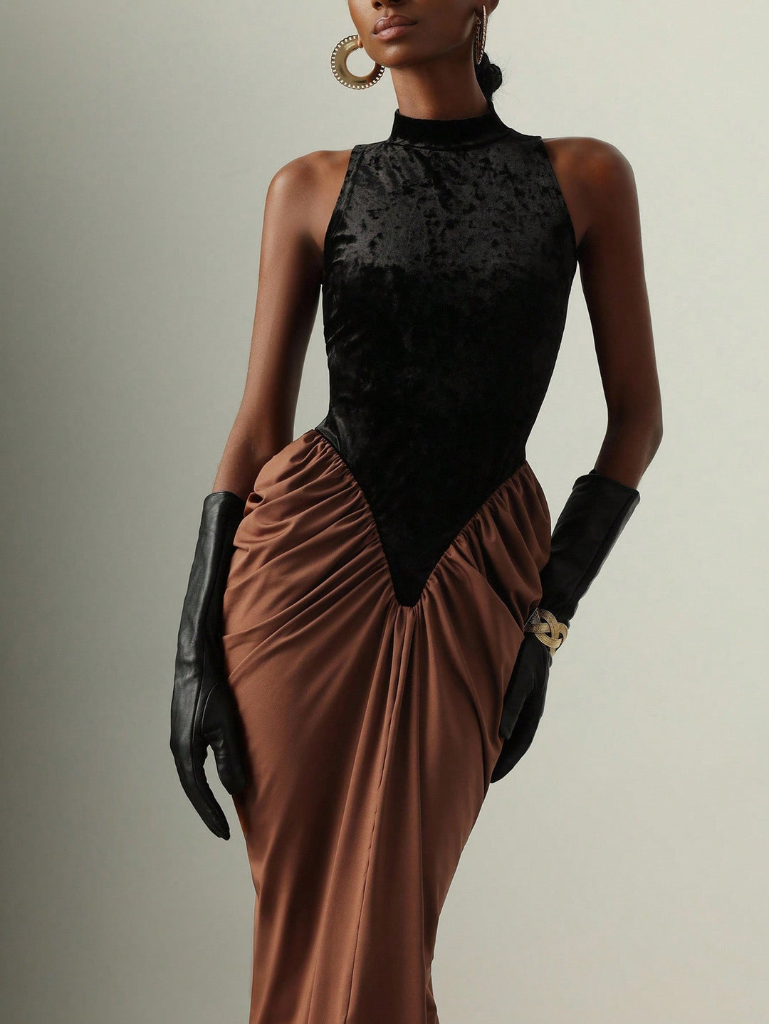 Rochie maxi SHEIN, mix culori