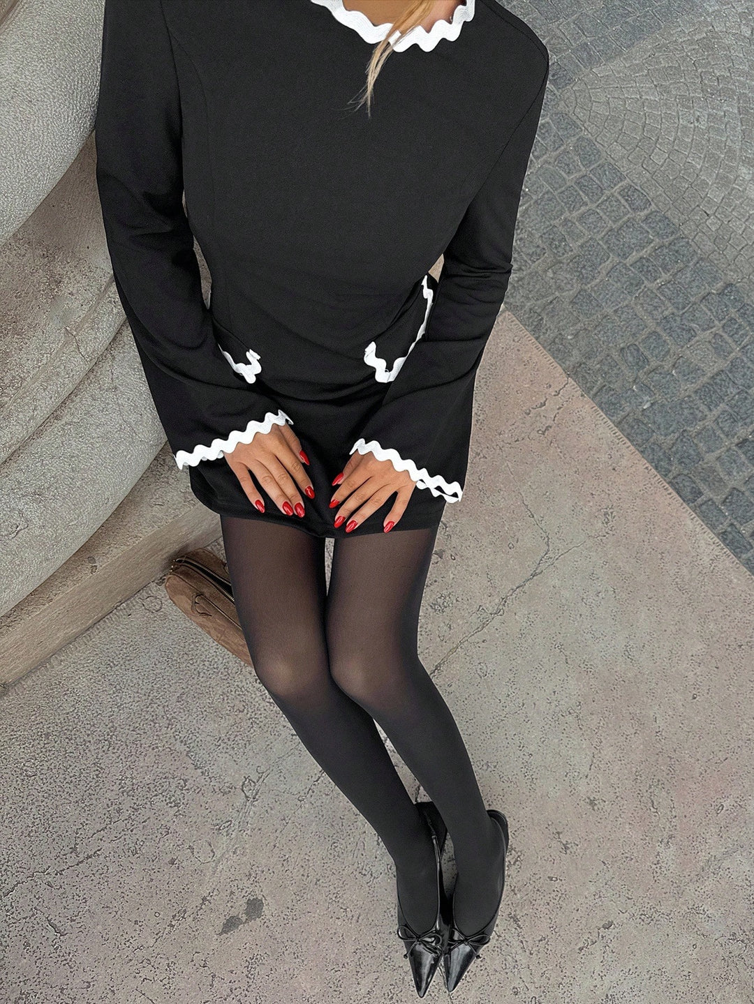 Rochie scurtă SHEIN, negru