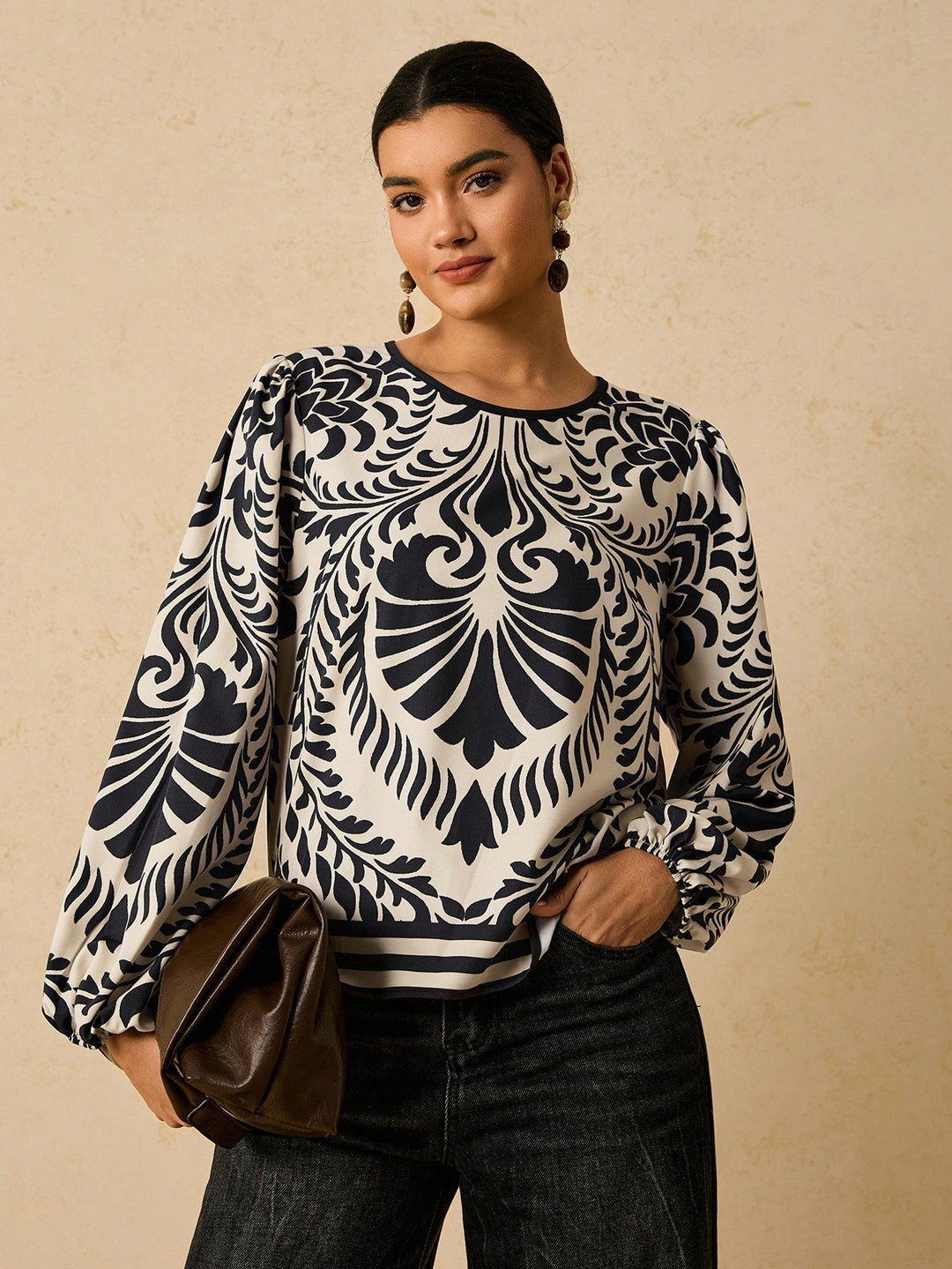 SHEIN Blouse, mixed colors