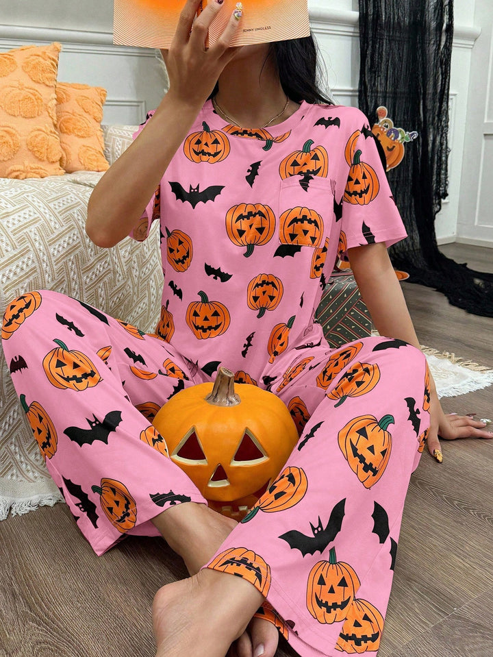 Compleu pijamale, SHEIN, mix culori