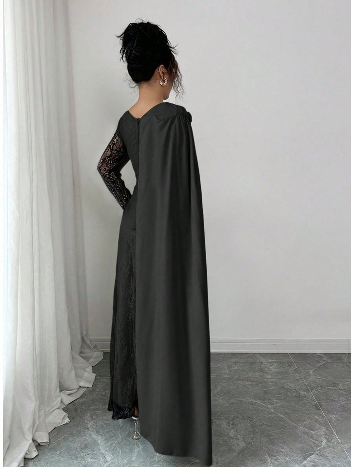 Rochie maxi SHEIN, negru