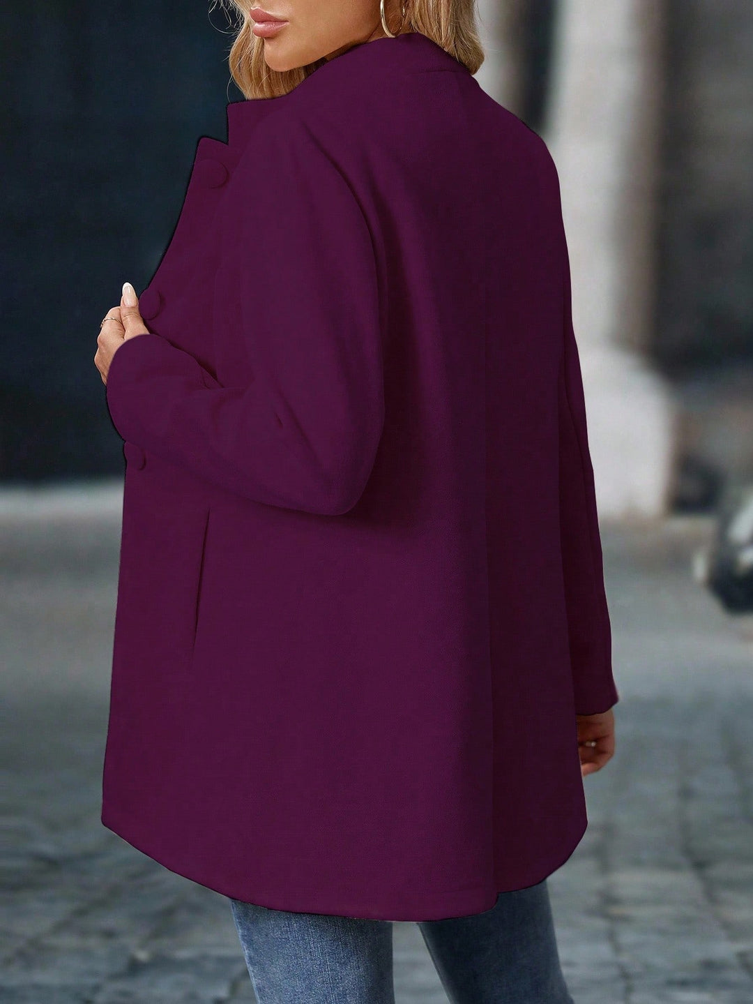 SHEIN kabát, lila