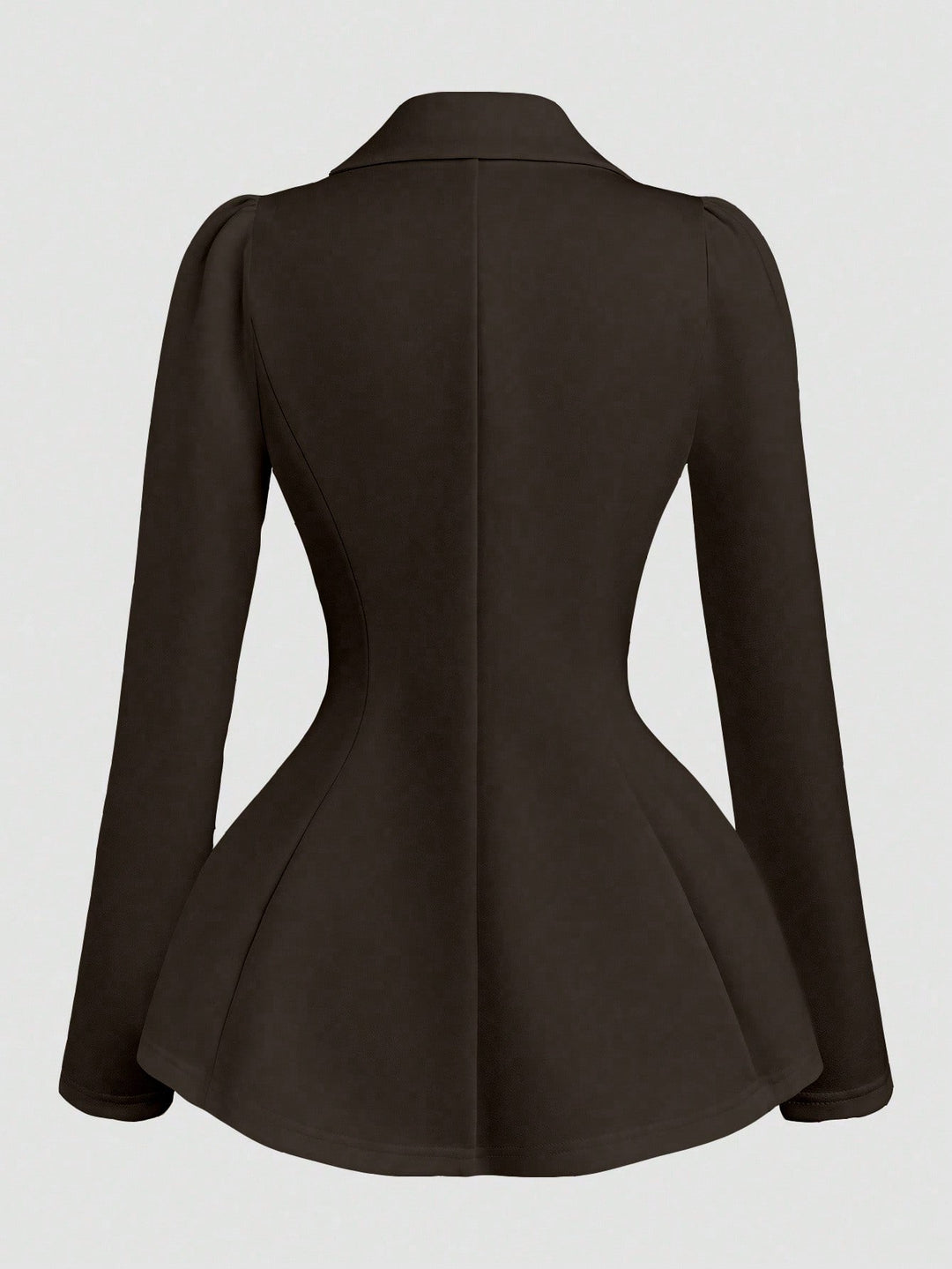 Shein blézer, barna