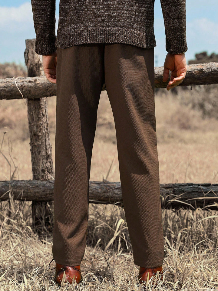 Pantalon SHEIN, maro