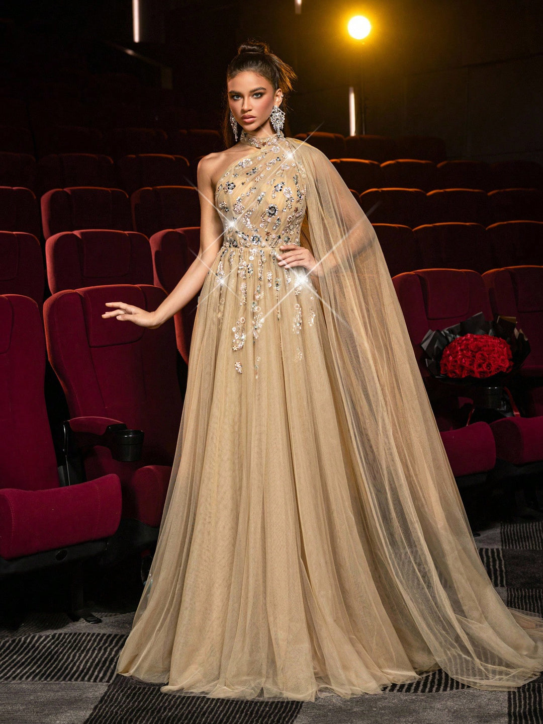 Rochie SHEIN, kaki