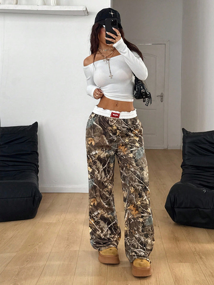 Pantaloni SHEIN, kaki