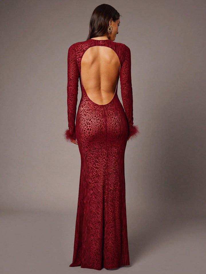 Rochie maxi SHEIN, roșu