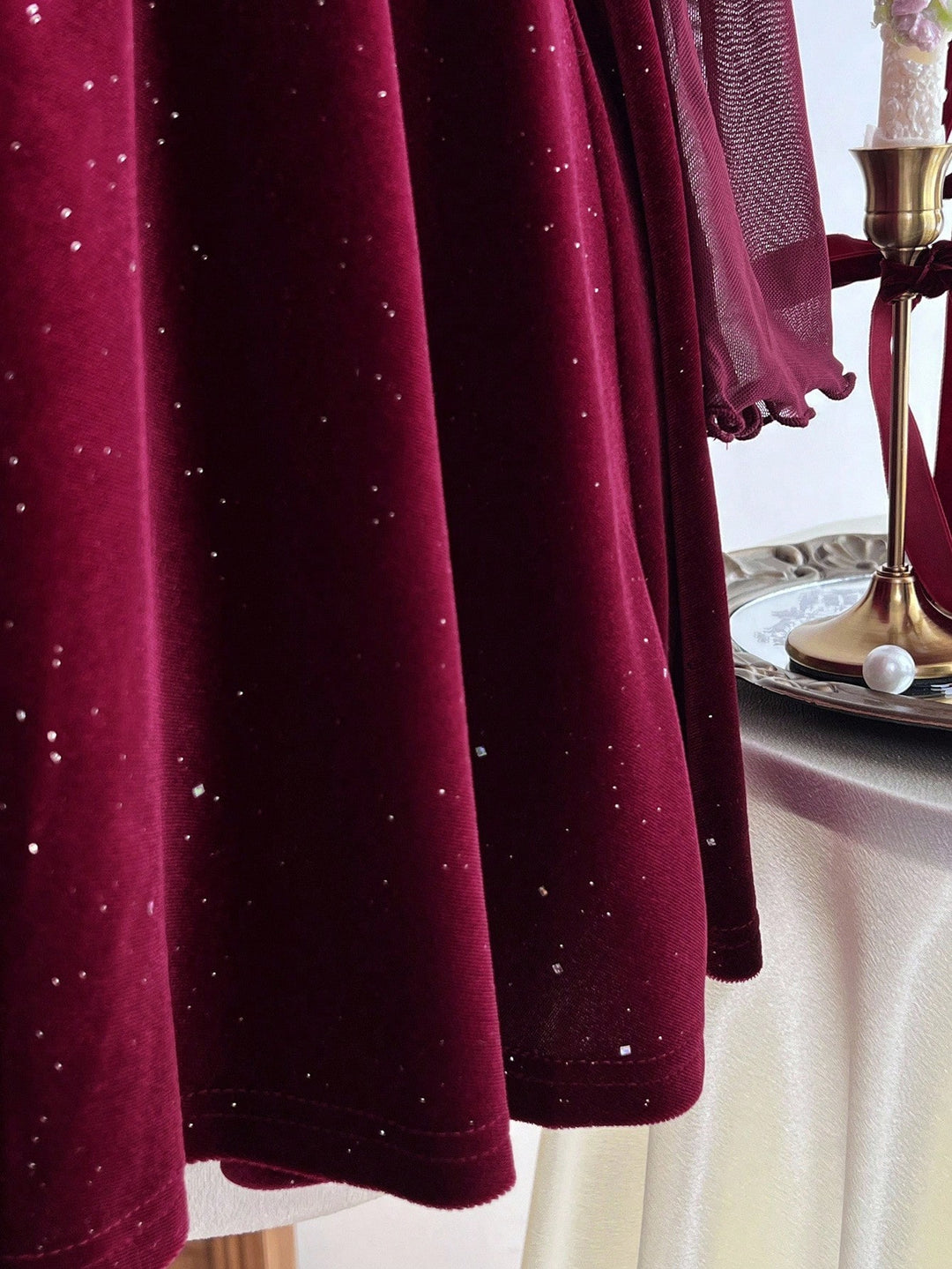 Rochie mini Shein, vișiniu