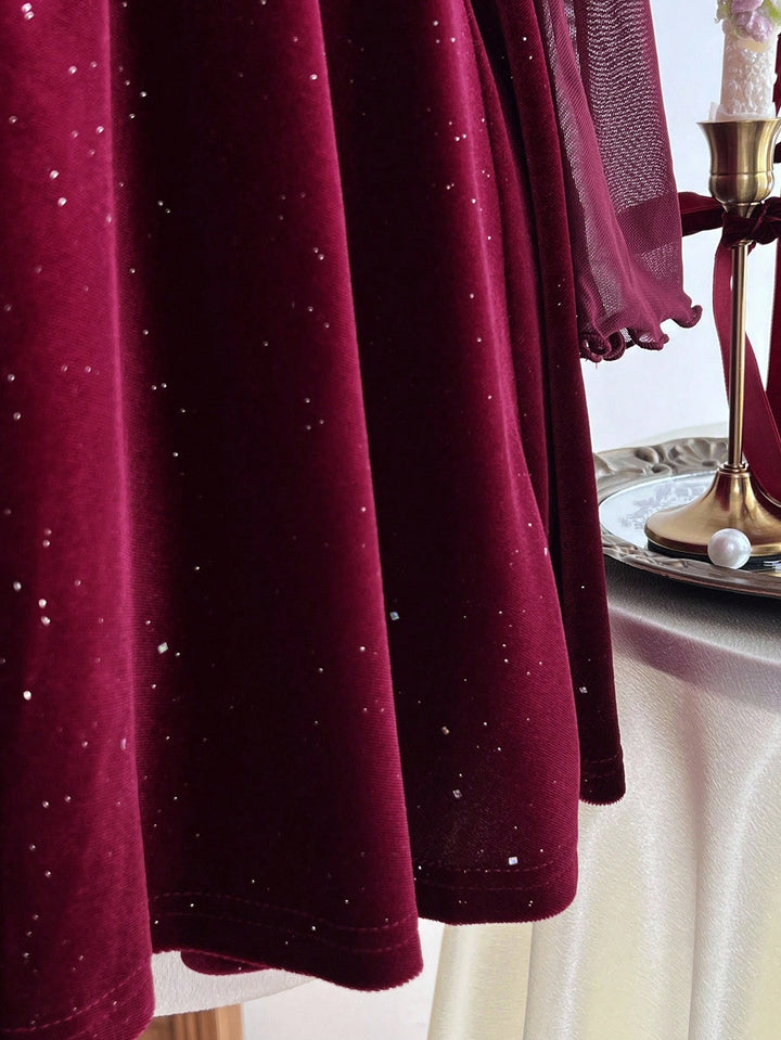 Rochie mini Shein, vișiniu