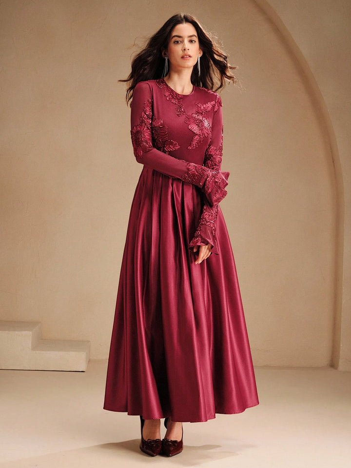 Rochie maxi SHEIN, roșu