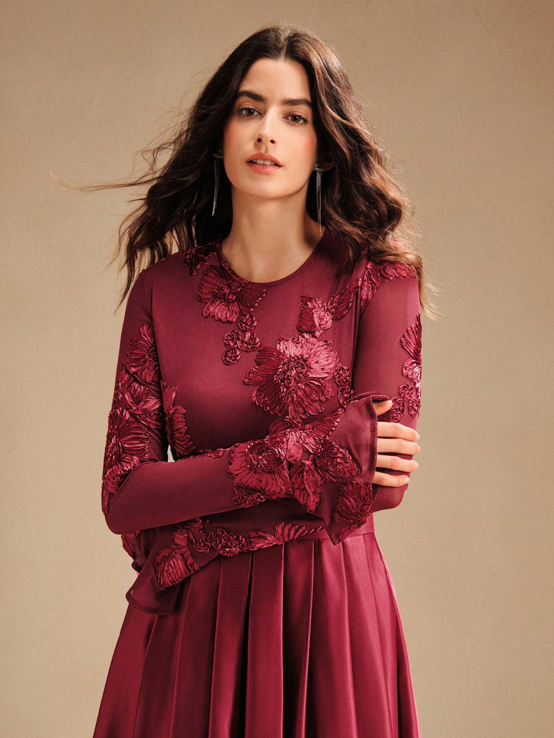 Rochie maxi SHEIN, roșu