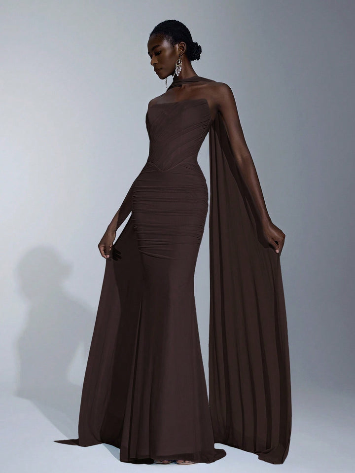 Rochie SHEIN, maro