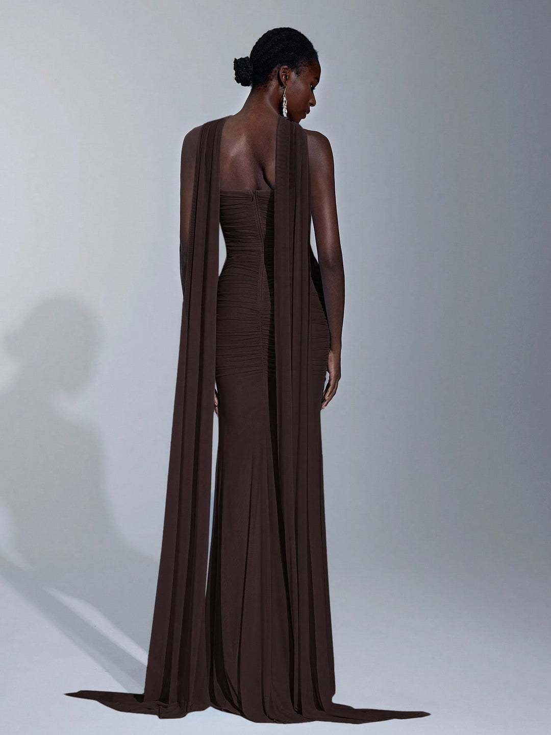 Rochie SHEIN, maro