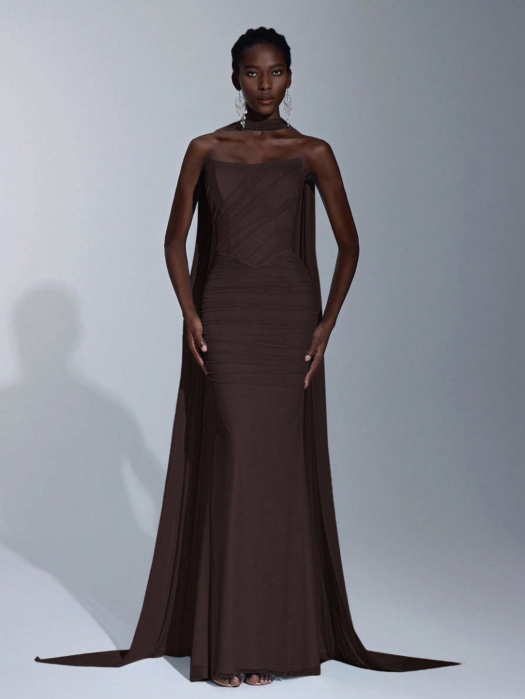 Rochie SHEIN, maro