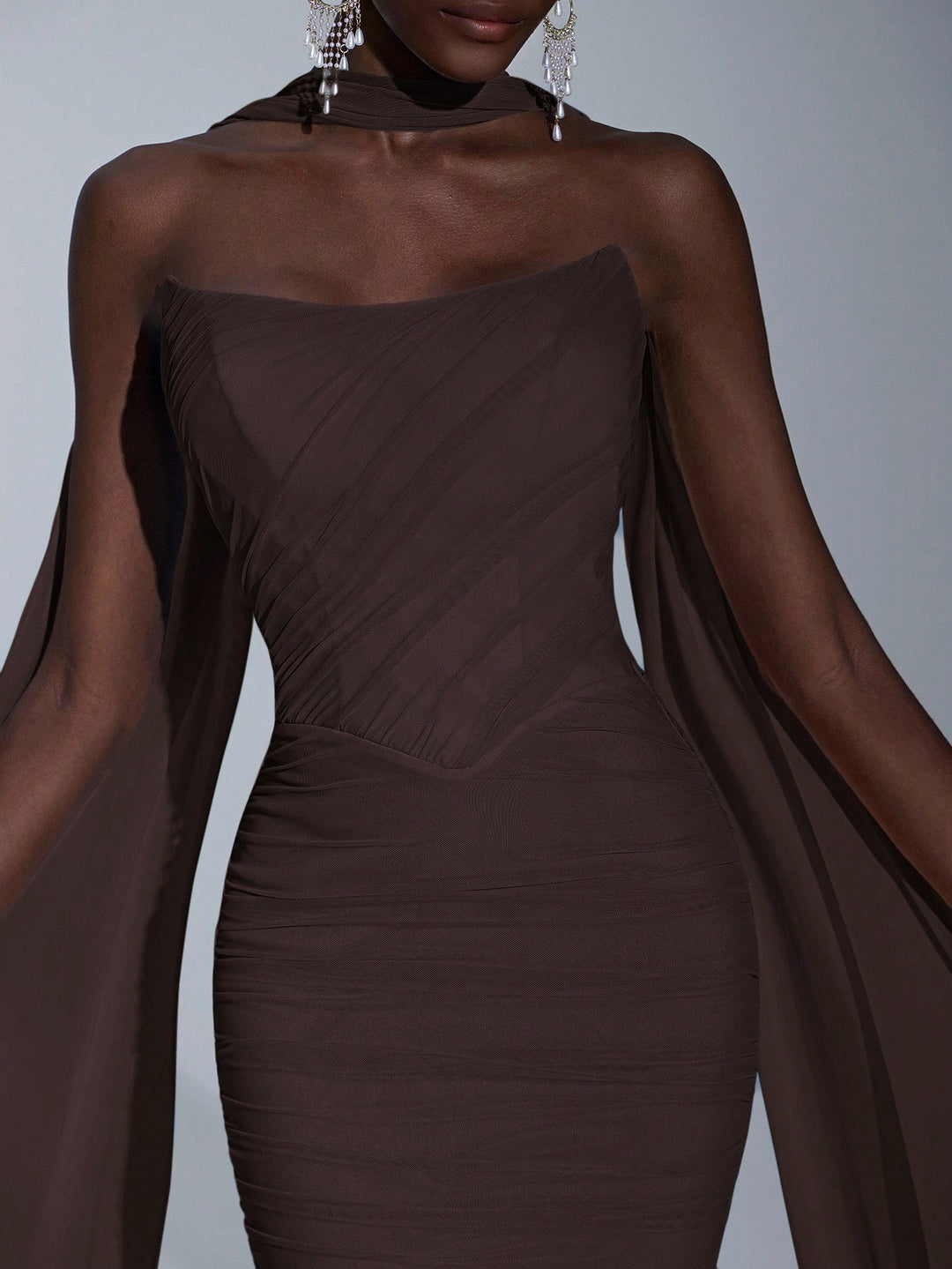 Rochie SHEIN, maro