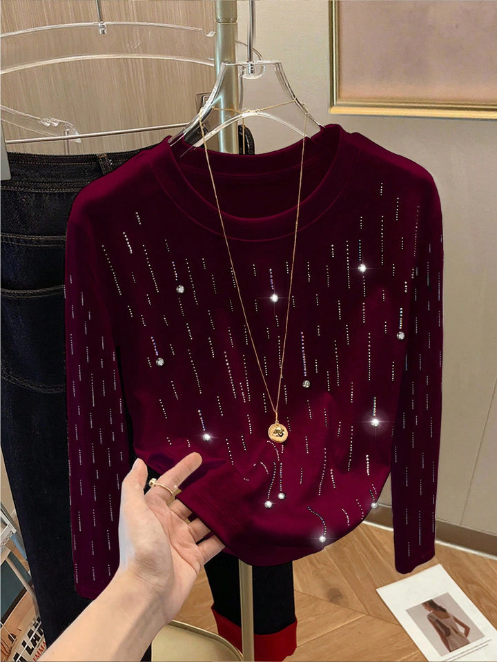 Tricou SHEIN, vișiniu