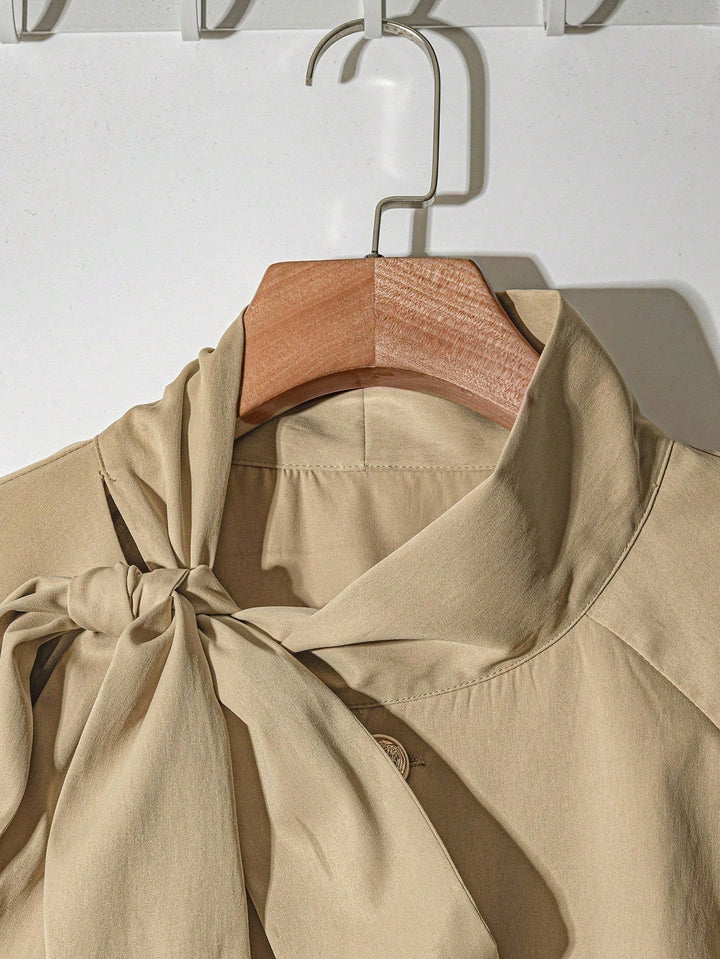 Trench SHEIN, kaki