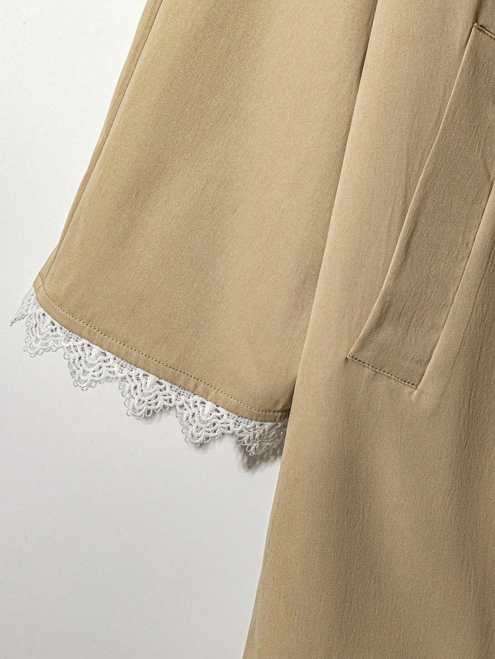 Trench SHEIN, kaki