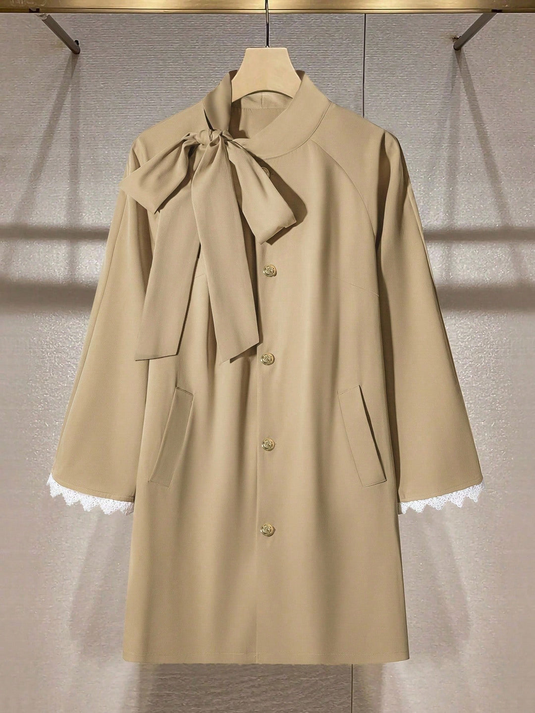Trench SHEIN, kaki
